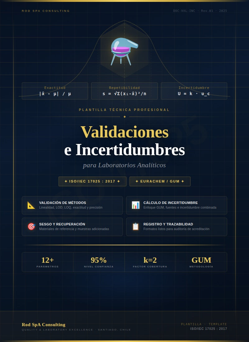 CURSO VALIDACIONES Y CÀLCULO DE INCERTIDUMBRES ISO/IEC17025:2017 (Video) + Ebook